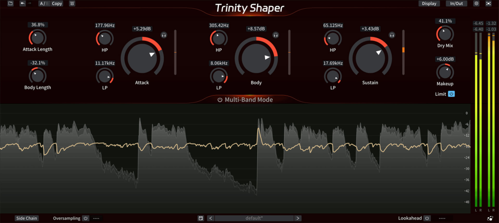 插件联盟系列多频段瞬态塑形插件！Plugin Alliance TBTECH Trinity Shaper 1.0.0 WIN&MAC-音创魔方