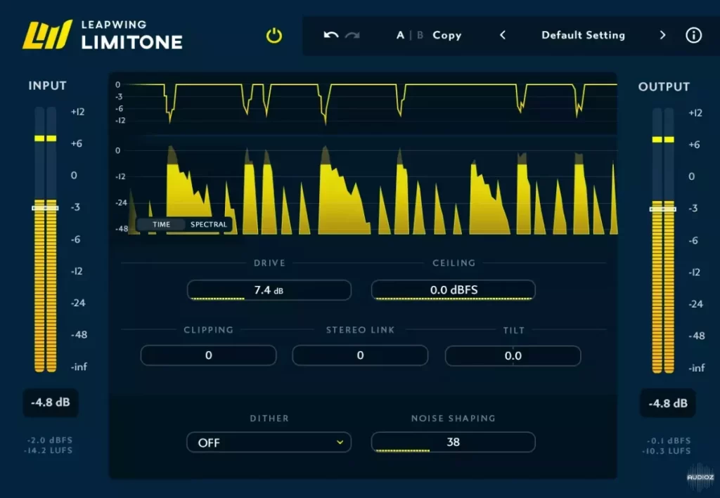 频谱式限制器效果器！Leapwing Audio LimitOne v1.0.0 WIN版-KK音频资源网