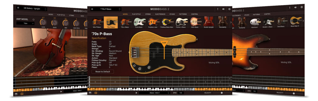 专业建模贝斯音源！IK Multimedia MODO BASS 2 v2.0.3 WIN&MAC-音创魔方