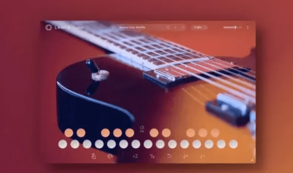 多风格虚拟吉他音源！LANDR LANDR Guitar v1.1.5 WIN版-KK音频资源网