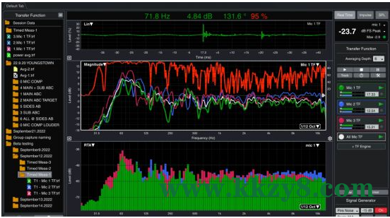 行业标准测量工具 – Rational Acoustics Smaart Suite 9.1.6 WIN-音创魔方