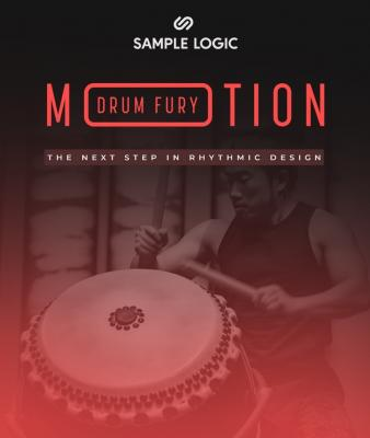 爆炸的红色大鼓节奏音色库！Sample Logic DRUM FURY MOTION KONTAKT-音创魔方