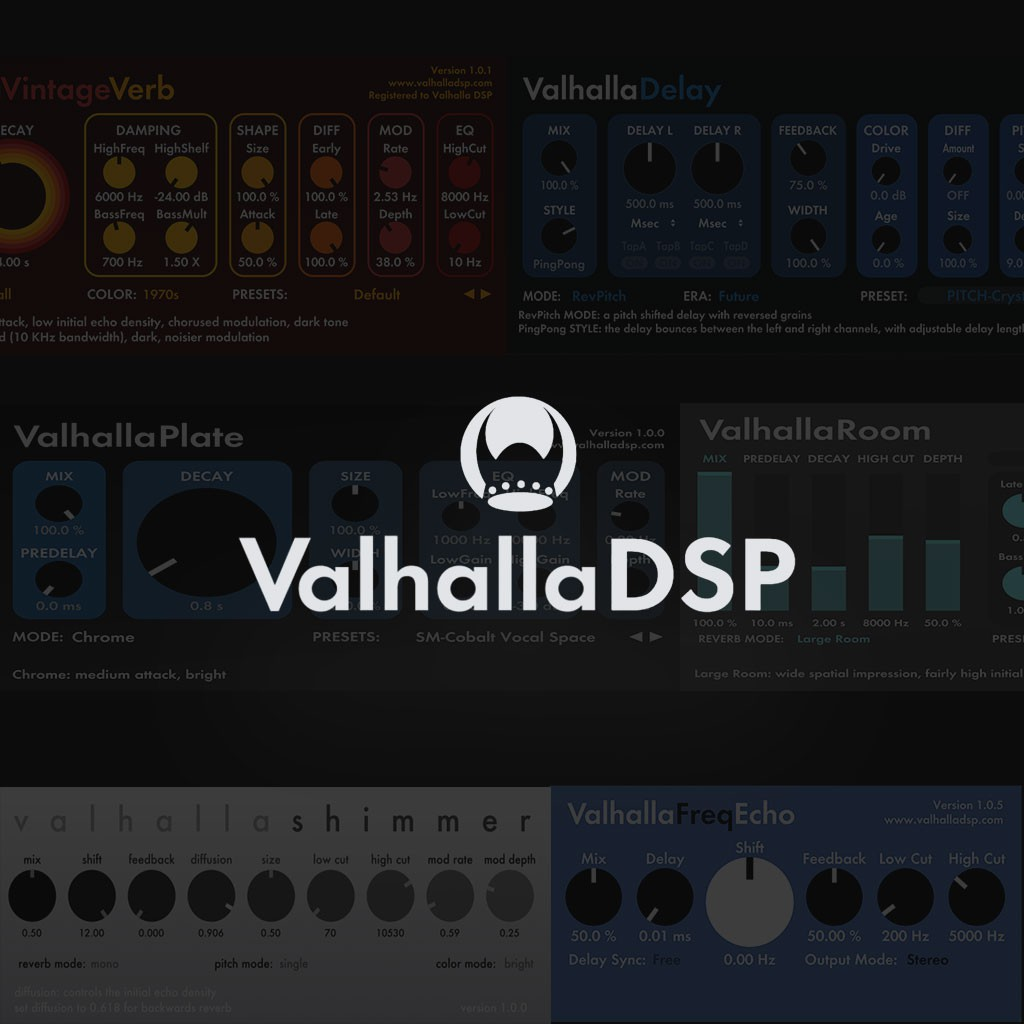 超级混响合集！ValhallaDSP bundle 2023.12 MACOS（支持intel & M系列）-音创魔方