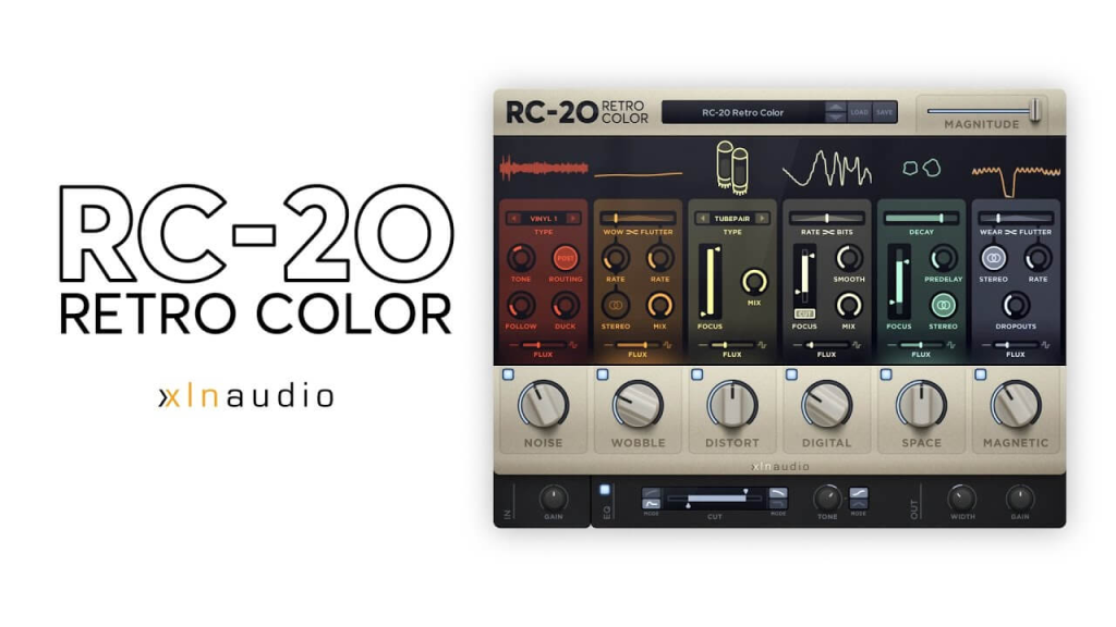 复古创意效果器！XLN Audio RC-20 Retro Color v1.3.5.1 WIN&MAC-音创魔方