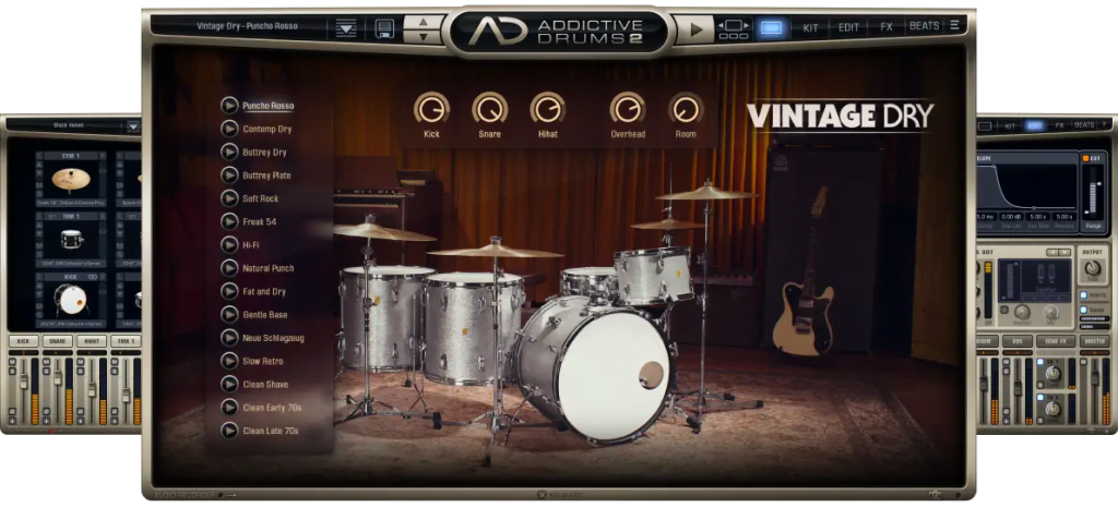 最新ADD2鼓手音源UI全面升级！XLN Audio Addictive Drums 2 Complete v2.5.0.11 WIN版-音创魔方