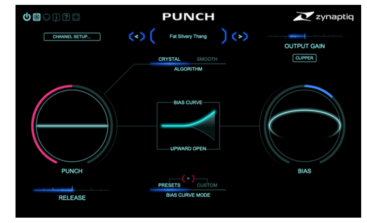 [母带级智能冲击电感器]Zynaptiq PUNCH v1.0.0 [WiN]（18MB）-KK音频资源网