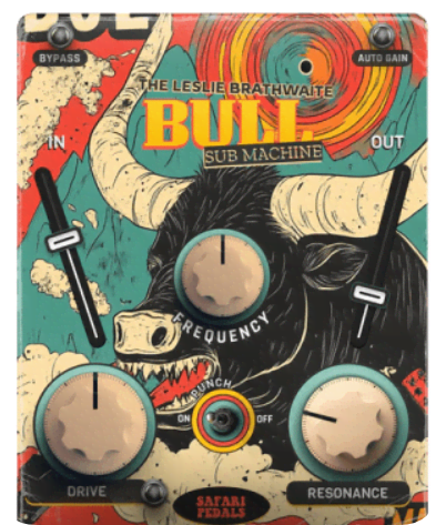 [顶级低音插件]Safari Pedals Leslie Brathwaite Bull Sub Machine v1.0.53 [WiN]（13MB）-KK音频资源网