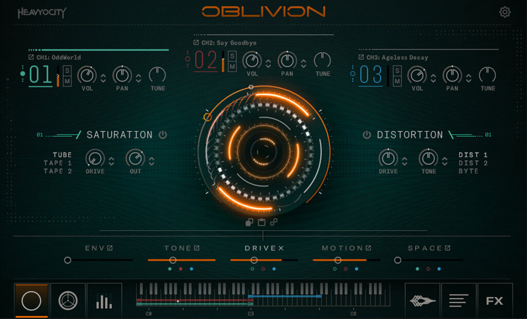 遗忘之境：入侵者低音合成器音源！Heavyocity Oblivion Aggression Designer KONTAKT-音创魔方