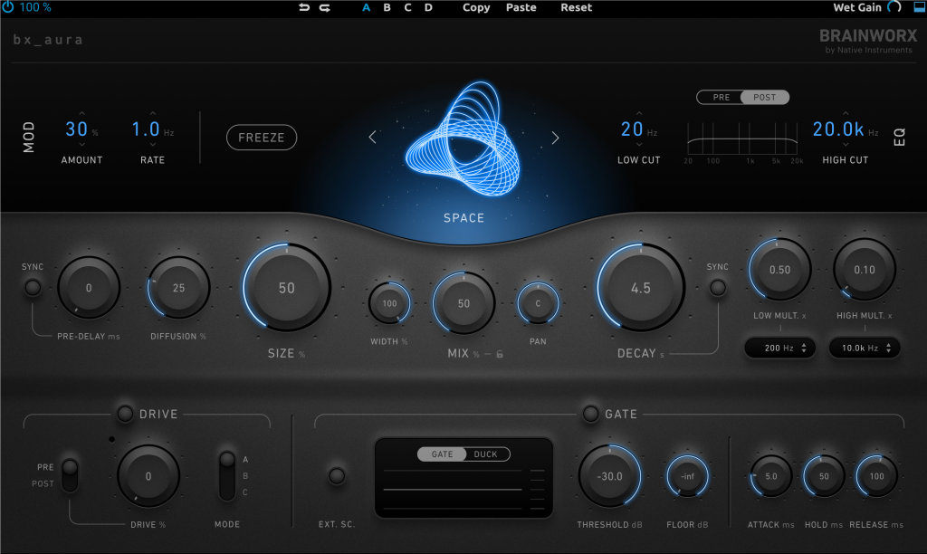 插件联盟新混响插件！Plugin Alliance Brainworx bx_aura 1.0.0 WIN&MAC-音创魔方